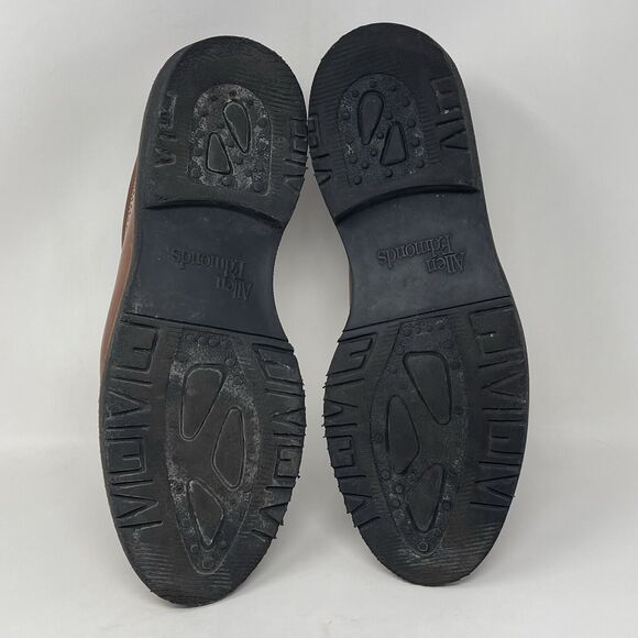 Allen Edmonds Wilbert Derby Shoes Mens 8 D Brown Leather Split Toe Casual Dress - Picture 14 of 16